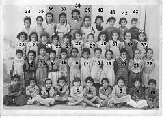 ECOLE DE SAINTE BARBE DU TLELAT FILLES 19XX CP